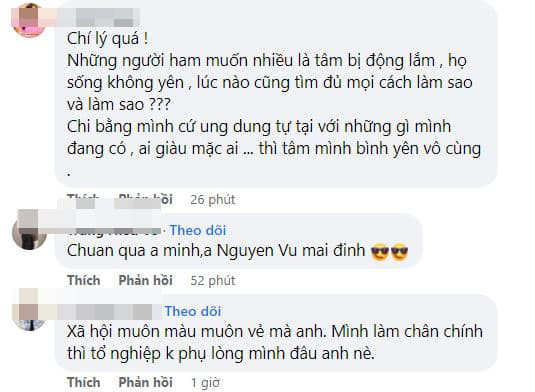 Phát ngôn của Nguyên Vũ  0