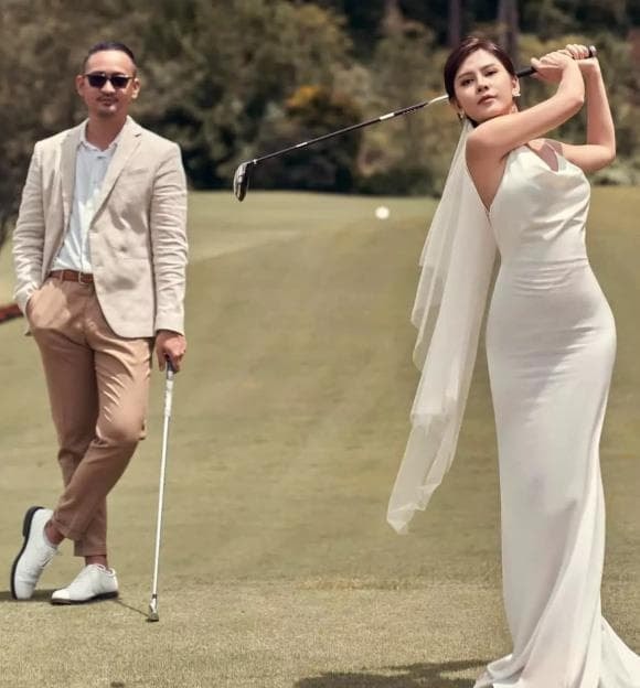 chồng thu hoài bàn về phụ nữ chơi golf  2