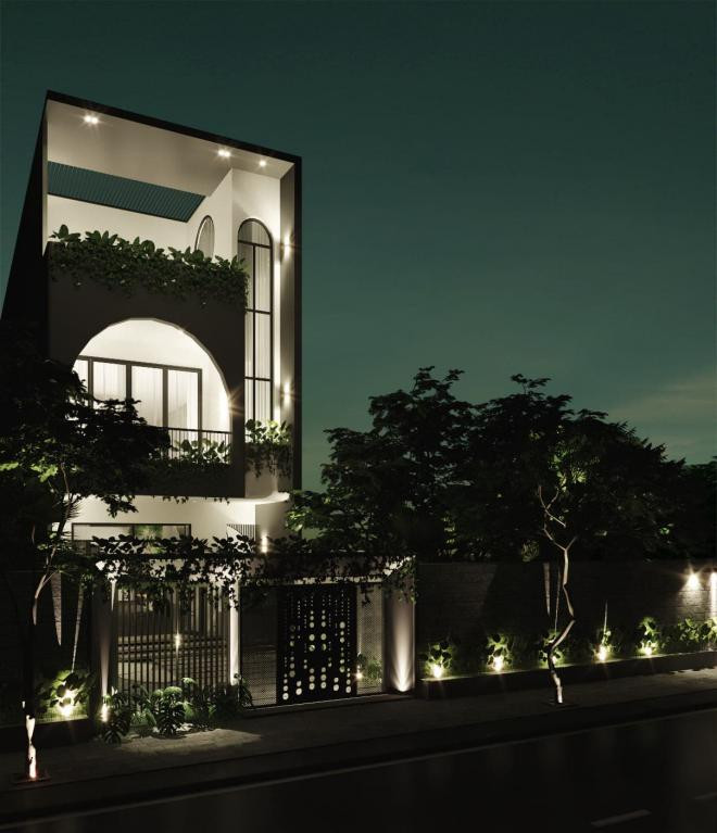 nhà phố hiện đại   4