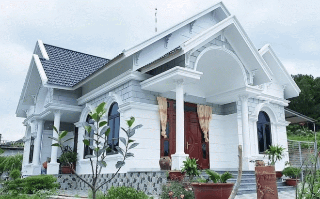 mẫu nhà mái thái  1