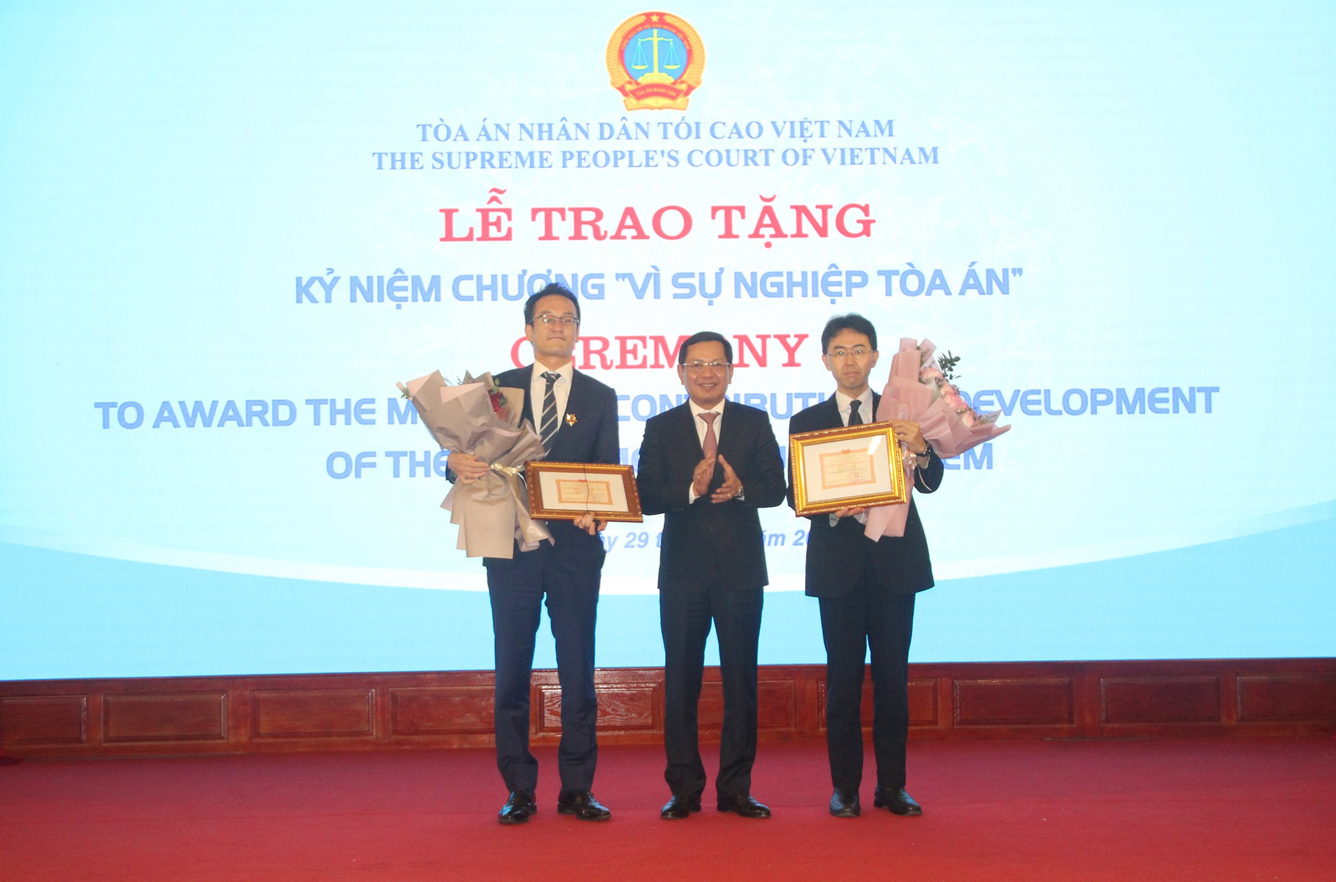 TANDTC trao Kỷ niệm chương cho chuyên gia JICA