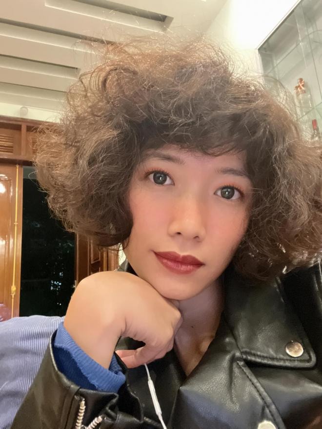 tóc xù trà my  8