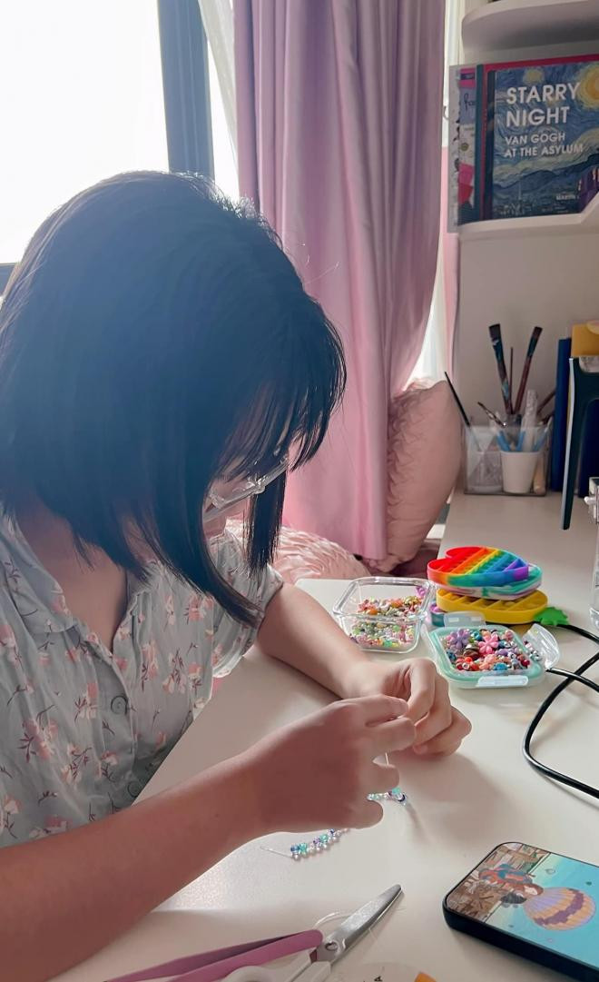 diệp chi dạy con  0