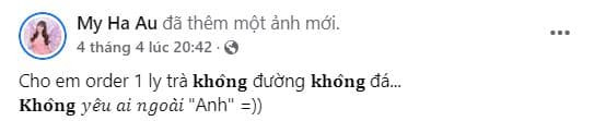 âu hà my có bạn trai mới  0