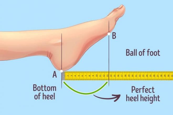 xác định chiều cao giày cao gót lý tưởng 0 xác định chiều cao giày cao gót lý tưởng 0
