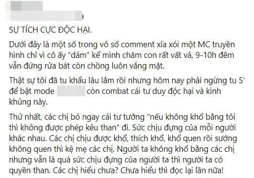 em gái quang vinh chăm con  1