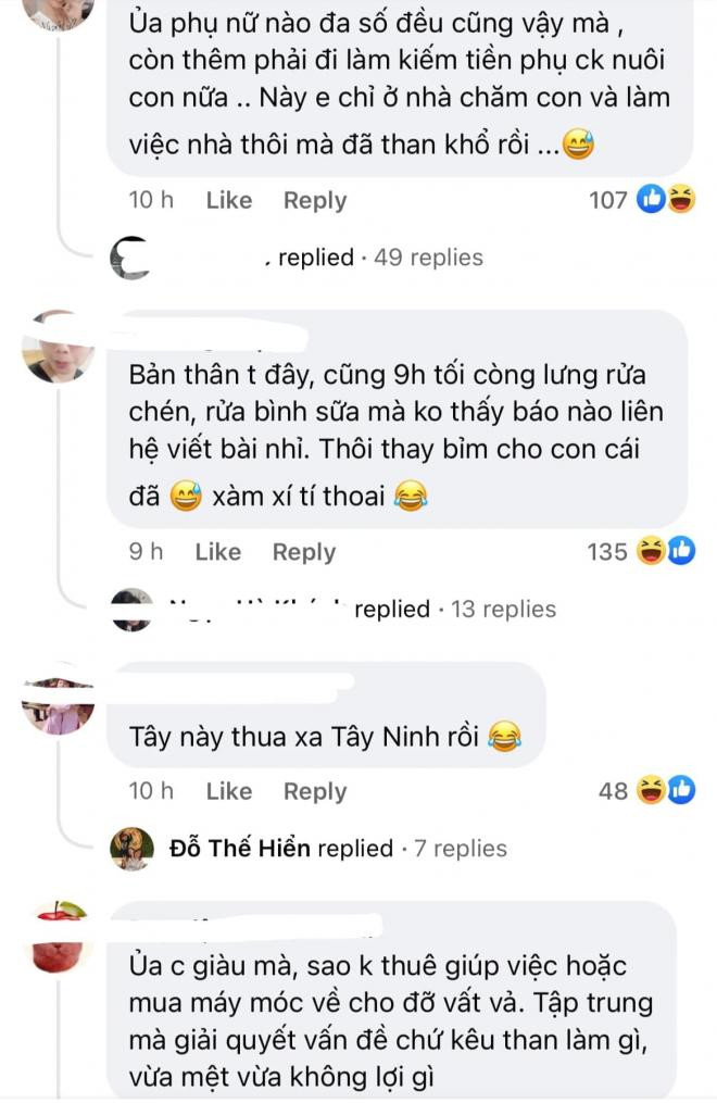 em gái quang vinh chăm con  4