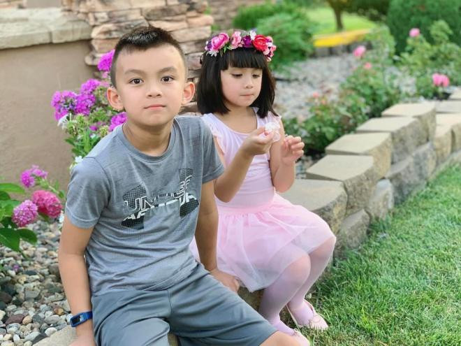 Huyền Ny dạy con  1
