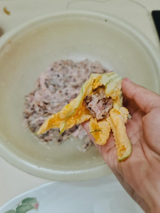 cách nấu canh bông bí  2