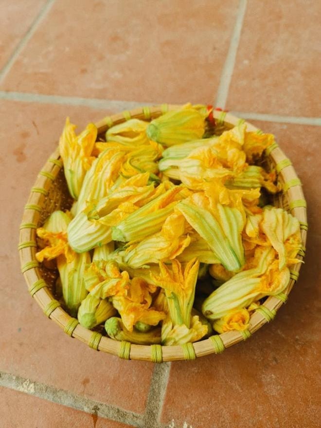 cách nấu canh bông bí  0