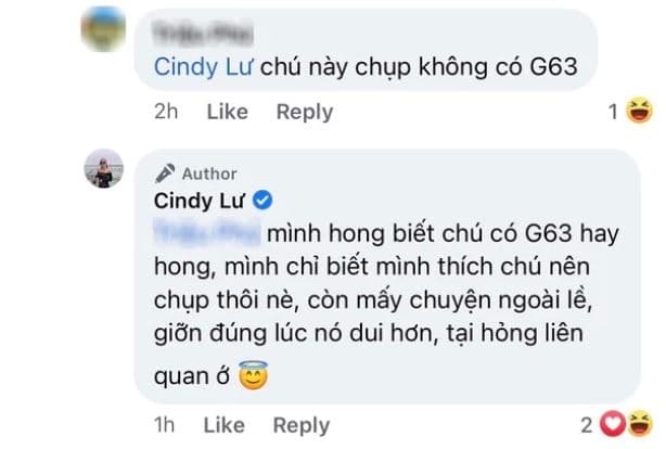 Cindy Lư và tấn trường  2
