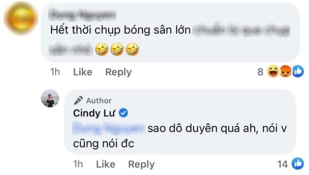 Cindy Lư và tấn trường  0