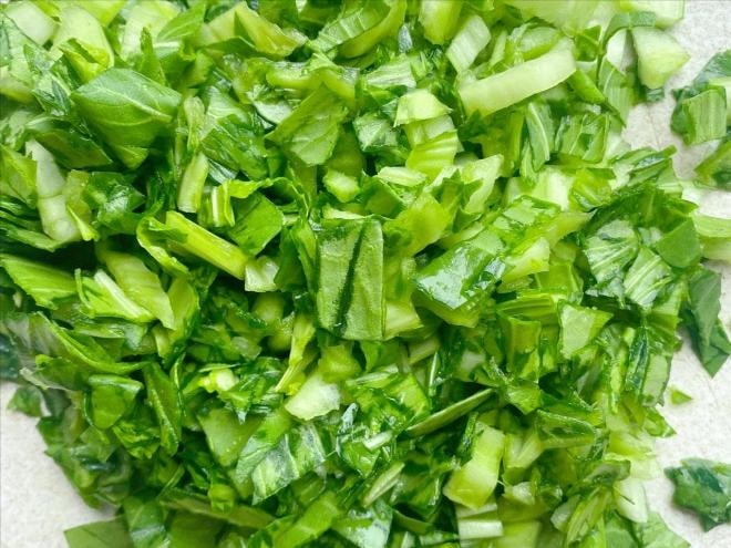 cách nấu cháo thịt rau củ 4