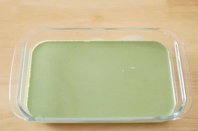 chè pudding matcha đậu đỏ 4