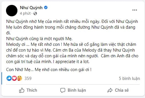 Danh ca hải ngoại Như Quỳnh than nhớ mẹ, hiếm hoi nhắc đến chồng cũ 6