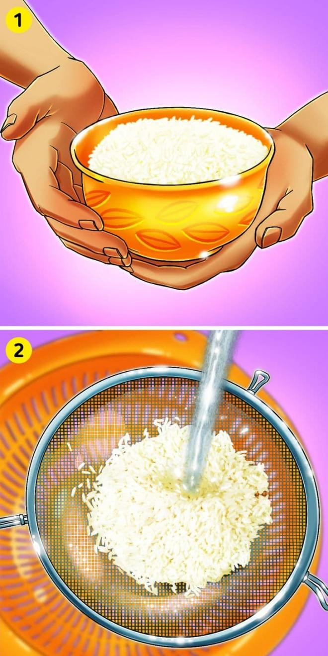 nước vo gạo tốt cho tóc 1