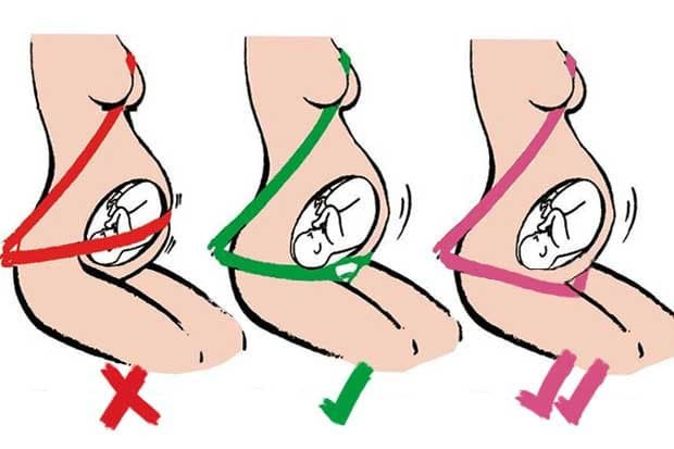 thắt dây an toàn khi mang thai 3