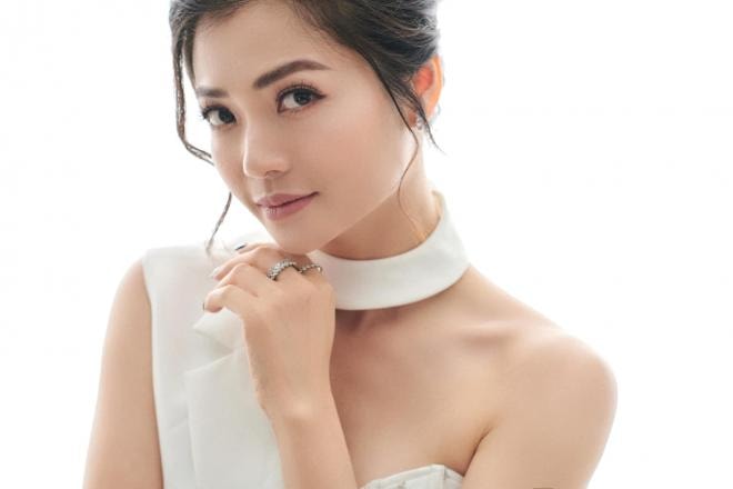 Kiều Anh mặc áo tắm  5