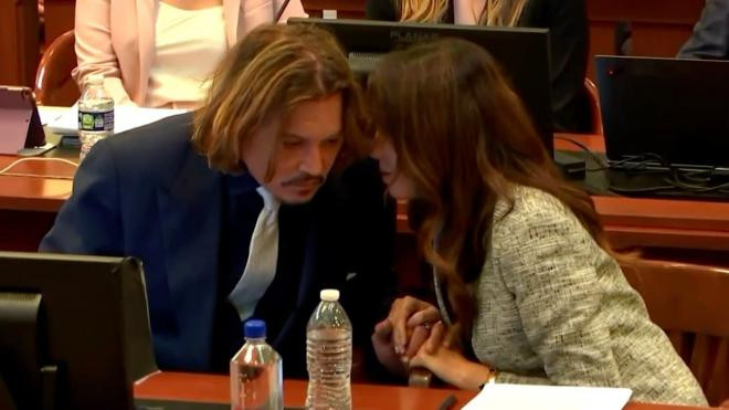  Johnny Depp và vợ cũ Amber Heard  1