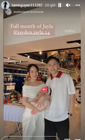 Đầy tháng con minh nhựa  0