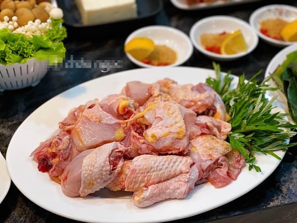 lẩu gà nấm  0