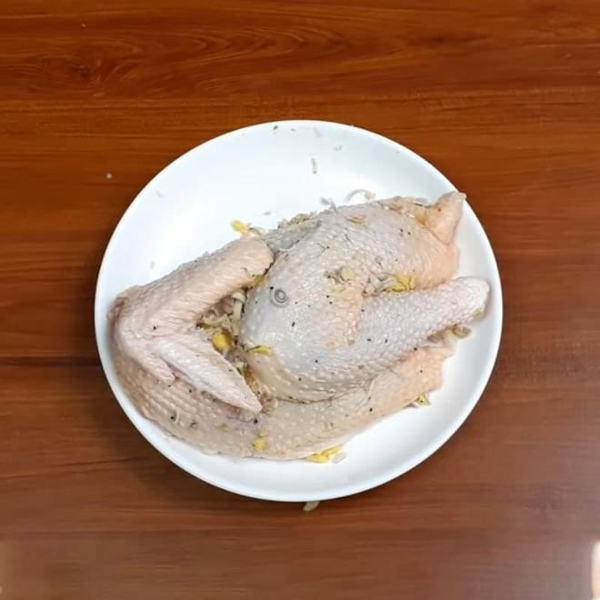 cách làm gà hấp gừng  2