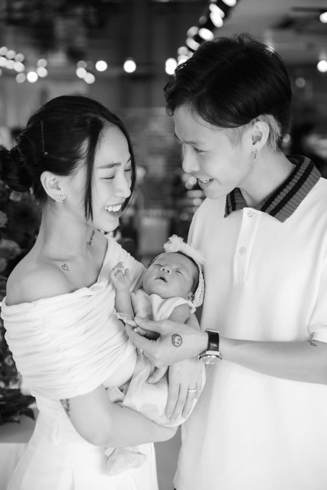 ảnh tiệc đầy tháng con minh anh  2