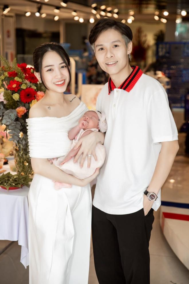 ảnh tiệc đầy tháng con minh anh  4