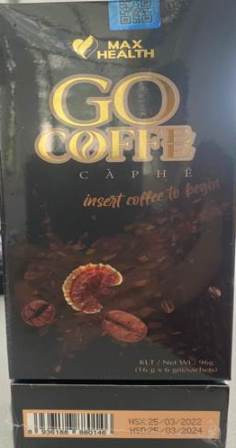 Phát hiện chất cấm trong sản phẩm Max health go coffee cà phê Insert Coffee to begin - ảnh 1