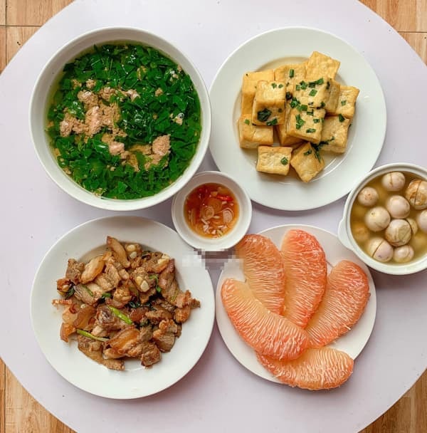mâm cơm việt  8