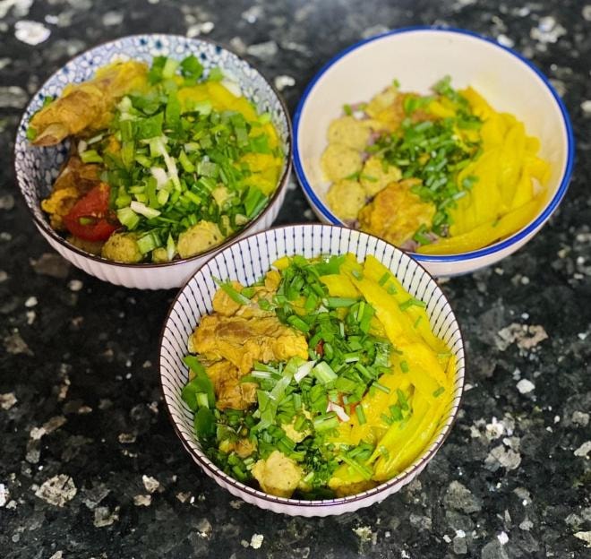 bún sườn dọc mùng  0