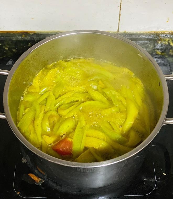 bún sườn dọc mùng  5