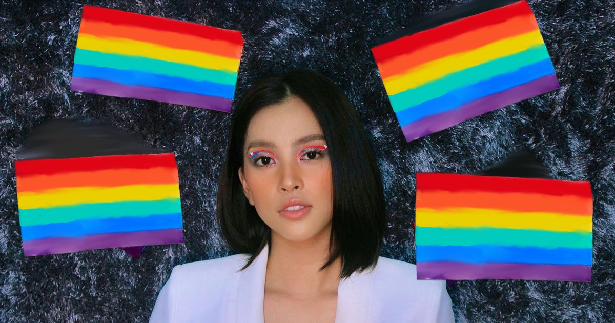 Hoa hậu Tiểu Vy và nhiều hoa hậu nổi tiếng diện đồ ủng hộ cộng đồng LGBTQ+ - ảnh 1