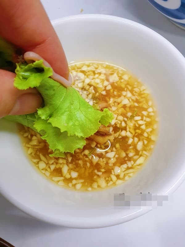 bún cá chấm  1