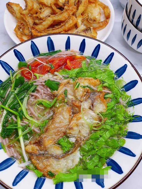 bún cá chấm  4