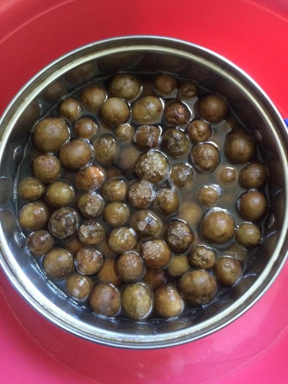 sấu ngâm đường, cách ngâm sấu, sấu đường, món ngon 