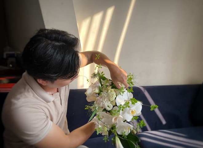 cắm hoa nghệ thuật, Nghệ nhân Nguyễn Đức Lợi