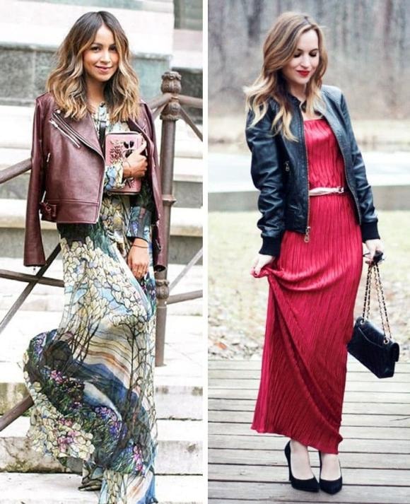 maxi, mặc váy maxi, thời trang 