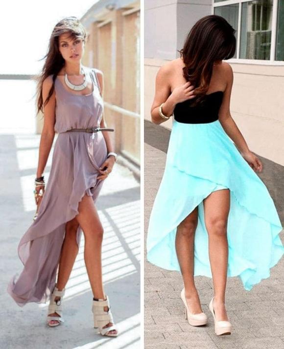 maxi, mặc váy maxi, thời trang 