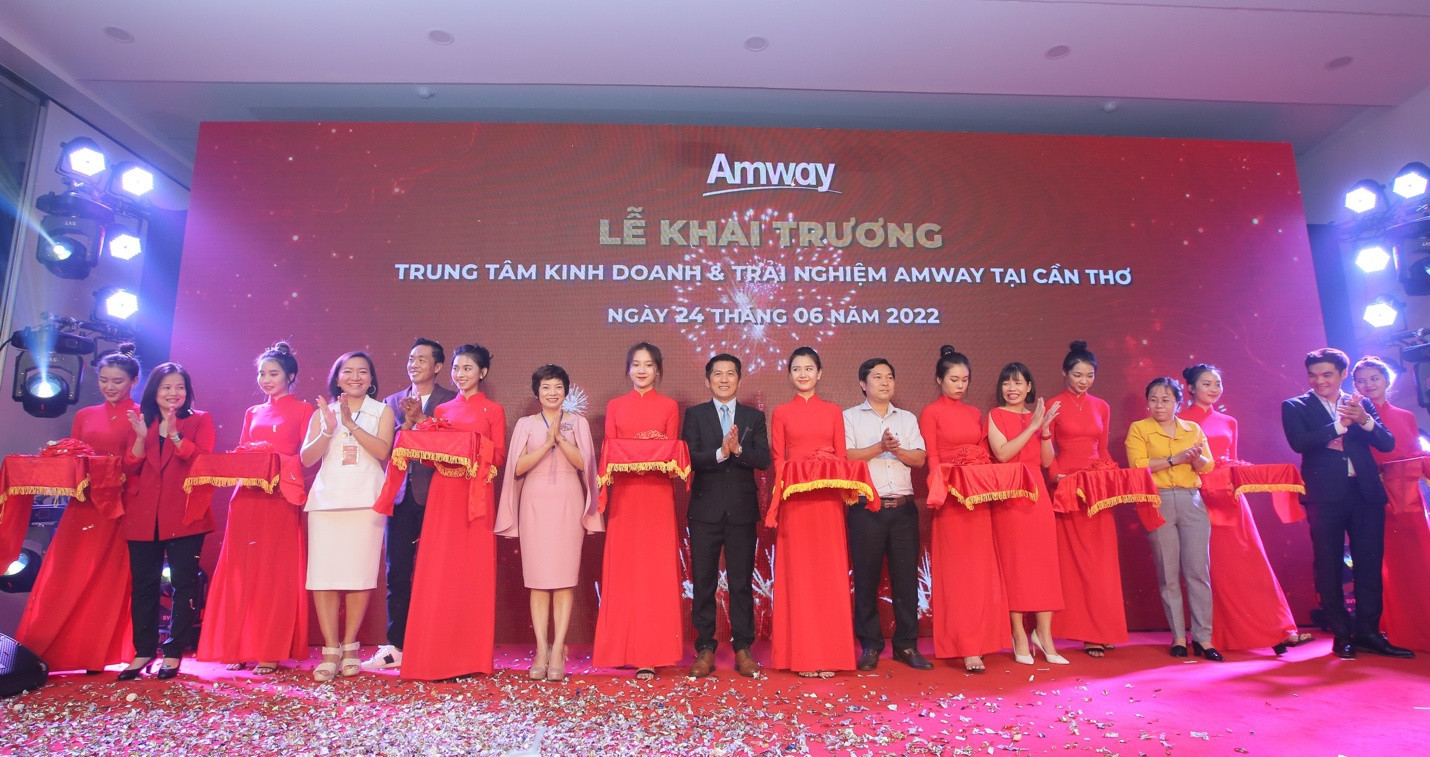 Amway khai trương Trung tâm kinh doanh và trải nghiệm 1.500 m2 tại Cần Thơ  - ảnh 1