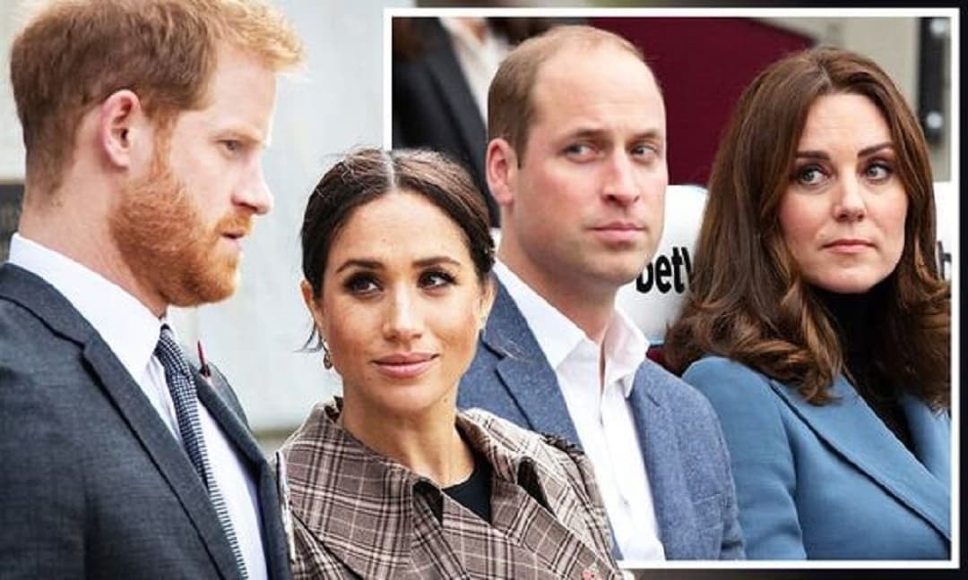 Vợ chồng William e ngại tiếp xúc gần với Meghan và Harry, sợ ...