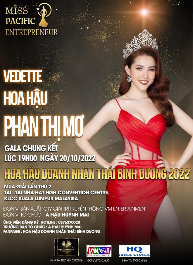 Hoa hậu Doanh nhân Thái Bình Dương, Đoàn Minh Tài, Hoa hậu Diễm Hương, Á hậu Huỳnh Mai, Hoa hậu Phan Thị Mơ