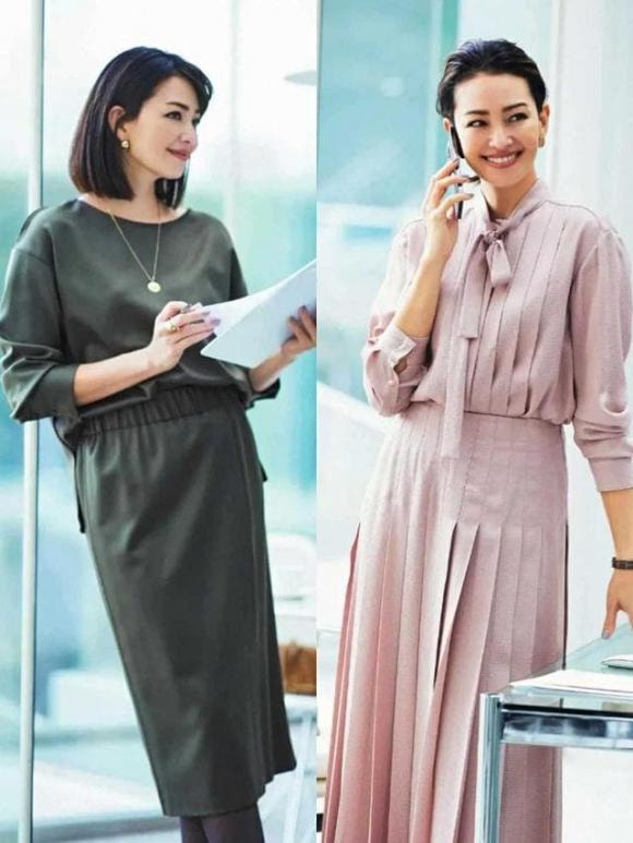 váy Nhật Bản, quy tắc mặc váy, cách phối đồ