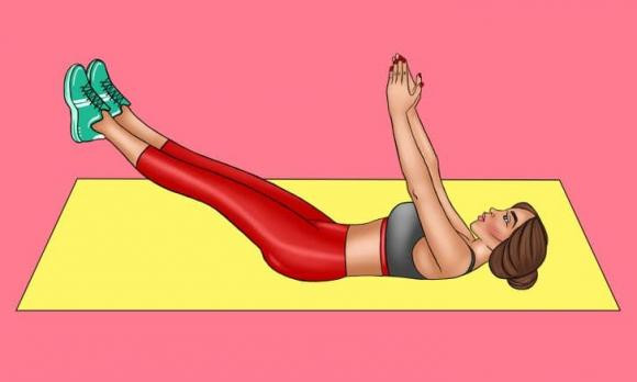 bài tập thể dục, động tác yoga, thể dục đốt mỡ, bài tập đốt mỡ bụng