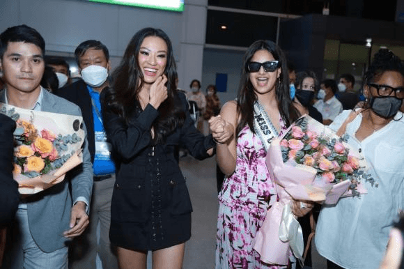 kim duyên, h'hen niê, harnaaz sandhu, Harnaaz Kaur Sandhu, sao việt