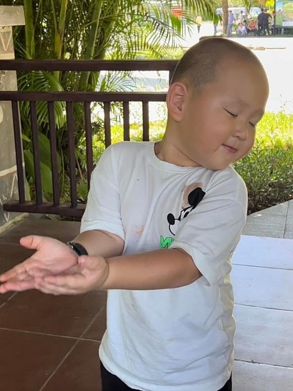 Trà My, con trai Trà My, sao việt đi Phú Quốc 