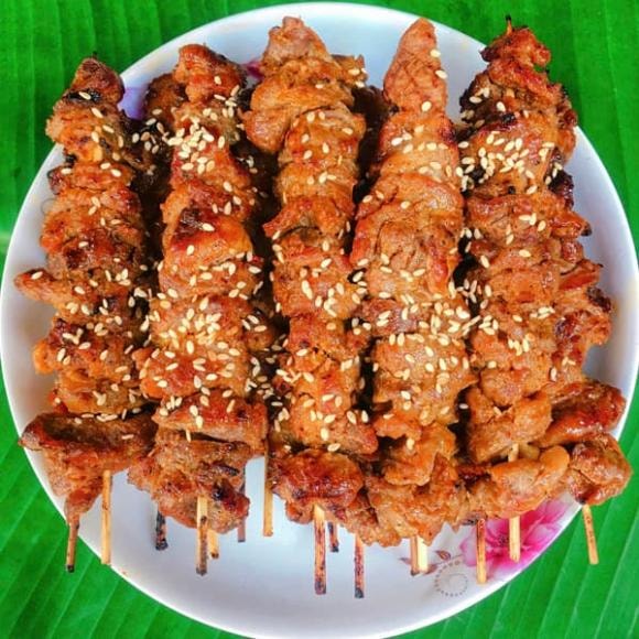 bún thịt nướng, cách làm bún thịt nướng, món ngon 