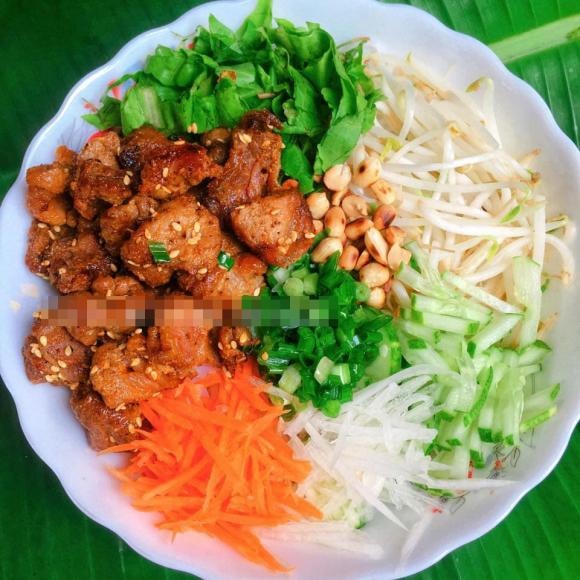 bún thịt nướng, cách làm bún thịt nướng, món ngon 