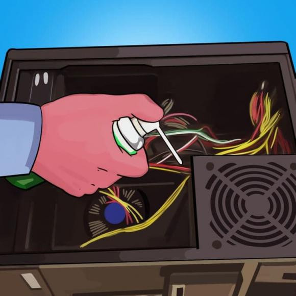 máy tính, máy tính để bàn, vệ sinh máy tính để bàn, làm sạch máy tính, vệ sinh máy tính, laptop