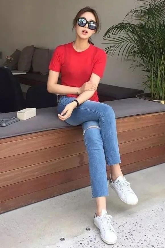 thời trang, áo croptop, quần cạp cao, thời trang mùa hè
